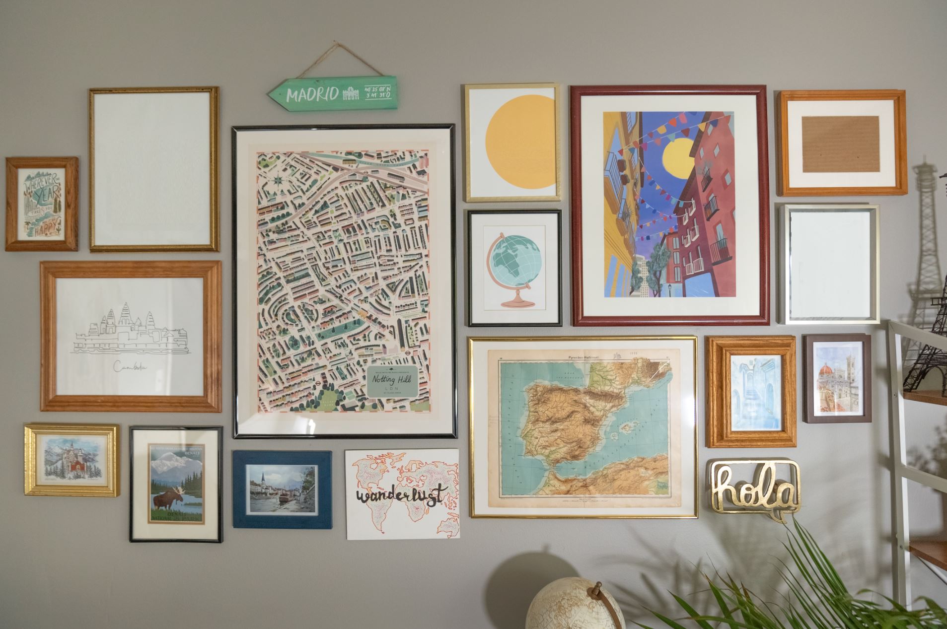 How I Created My Travel Gallery Wall The Girl Who Goes