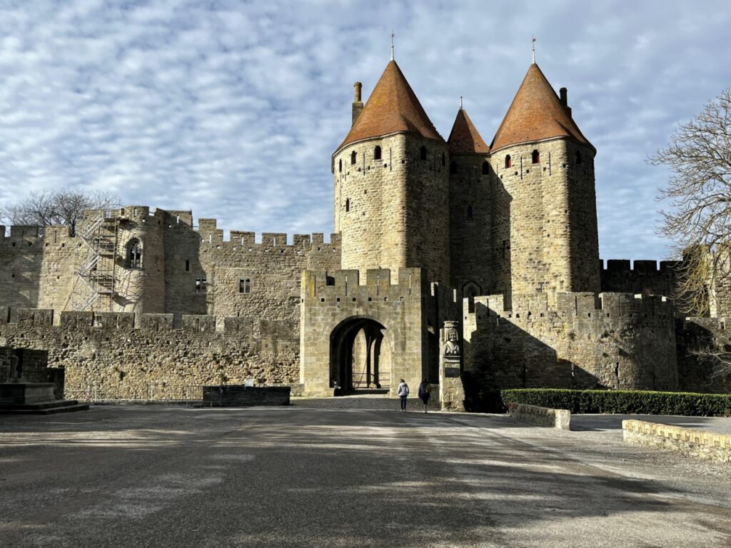 visit carcassonne - city entrance