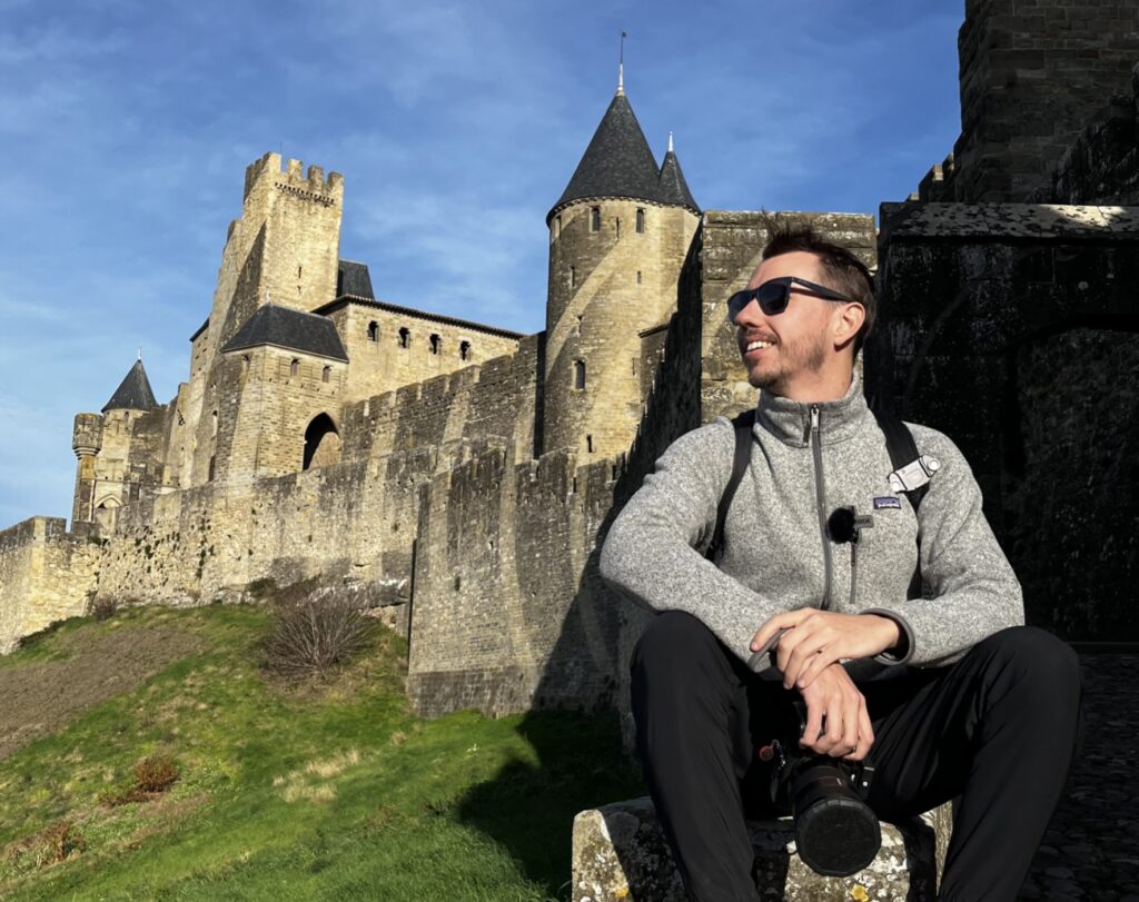 visit carcassonne - outside