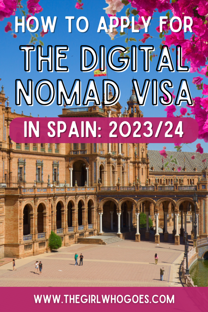 spain digital nomad - pin
