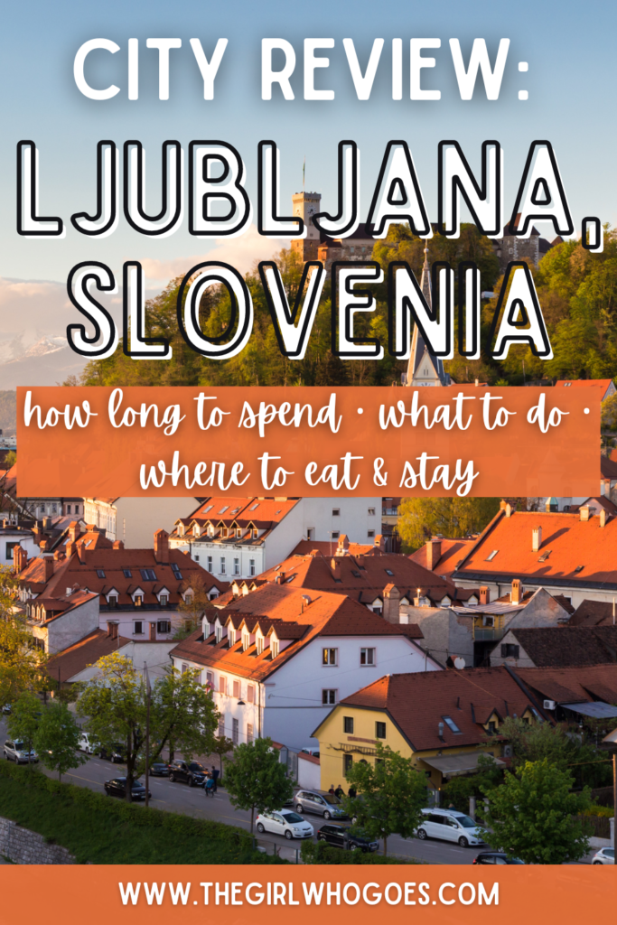 ljubljana - pin